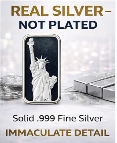 .999 Silver Statue of Liberty Necklace