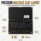 Multi-Size Geiger-Style Bar Case – 8 Slot