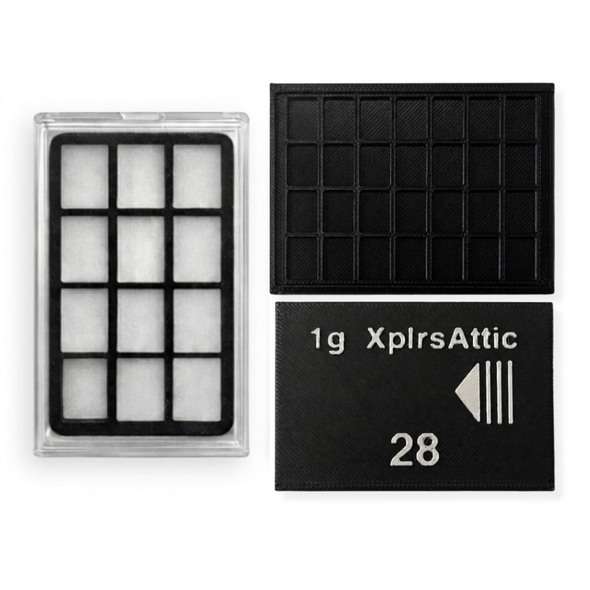Valcambi-Style 1g Wallet + Display Case Bundle by XplrsAttic