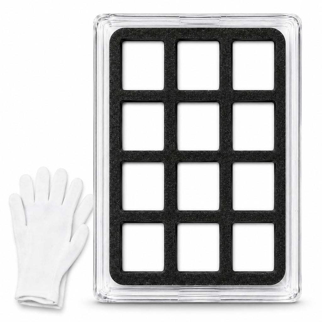 Valcambi-Style 1g Bar Display Gift Set – 12 Slot