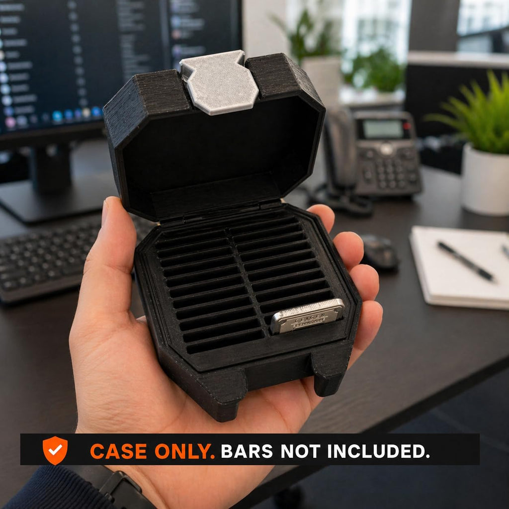 Geiger-Style 20g Bar Storage Case – 24 Slot