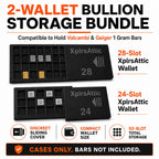 Valcambi + Geiger 1g Bar Wallet Bundle
