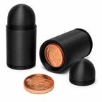 1 oz Round Storage Tube + Copper Round by XplrsAttic