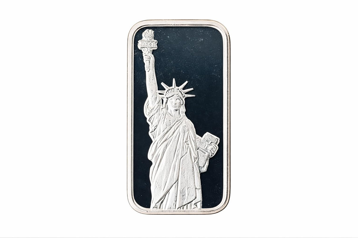 .999 Silver Statue of Liberty Necklace