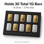 Scottsdale-Style 1g Bar Case – Holds 30