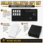 Valcambi-Style 1g Bar Wallet + Gloves