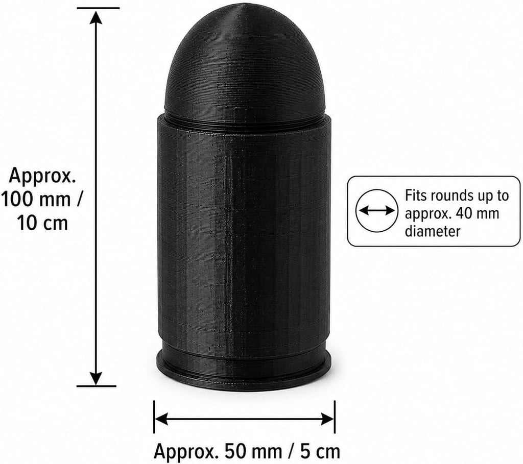 1 oz Round Storage Tube + Copper Round