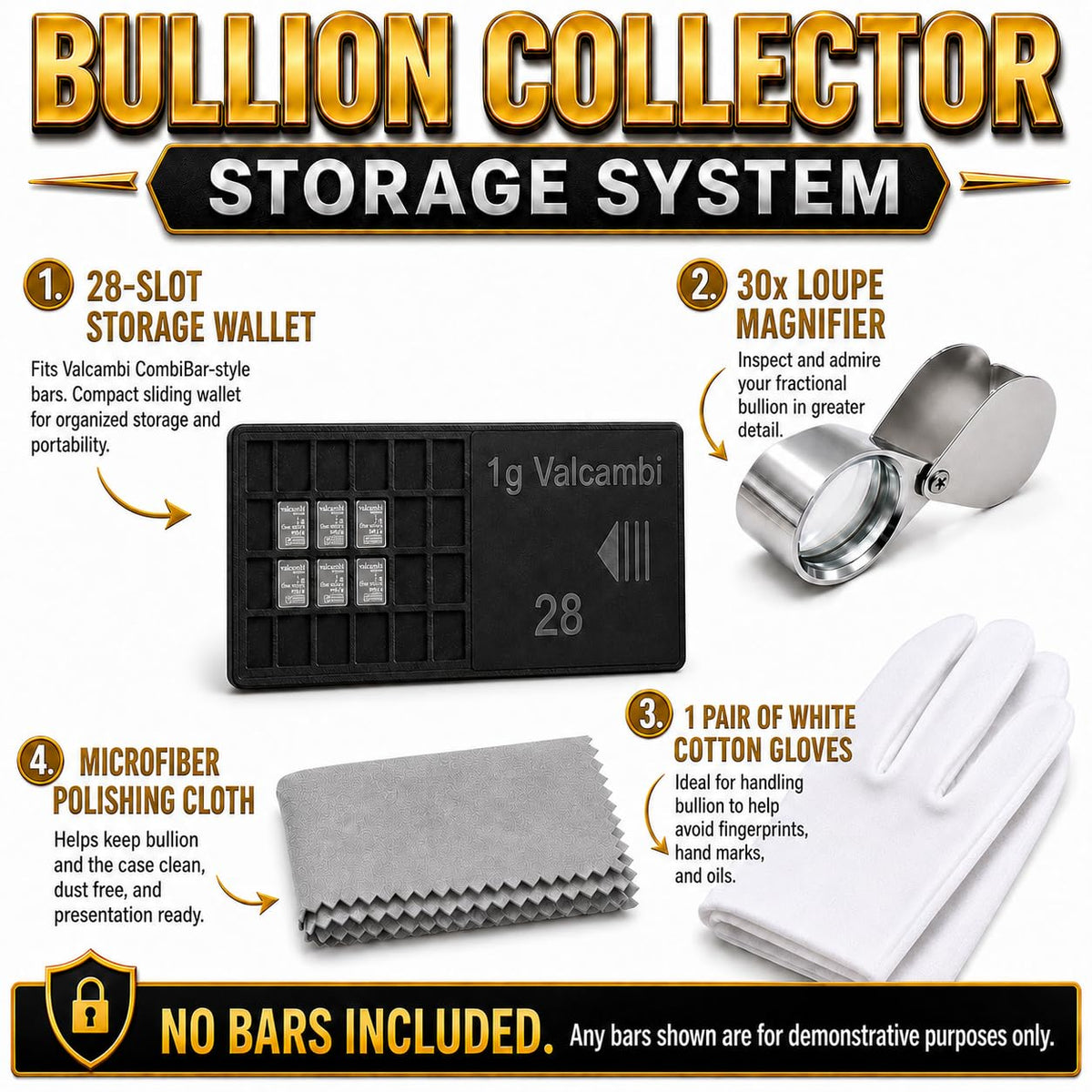1g Bar Wallet + Collector Tools Gift Set