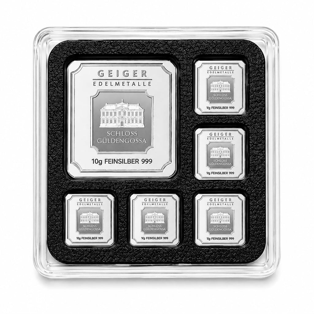Geiger-Style 10g + 1g Bar Display Case by XplrsAttic