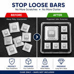 Geiger-Style 10g + 1g Bar Display Case