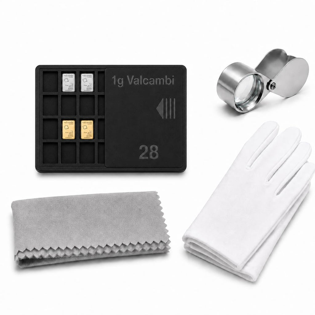 1g Bar Wallet + Collector Tools Gift Set by XplrsAttic