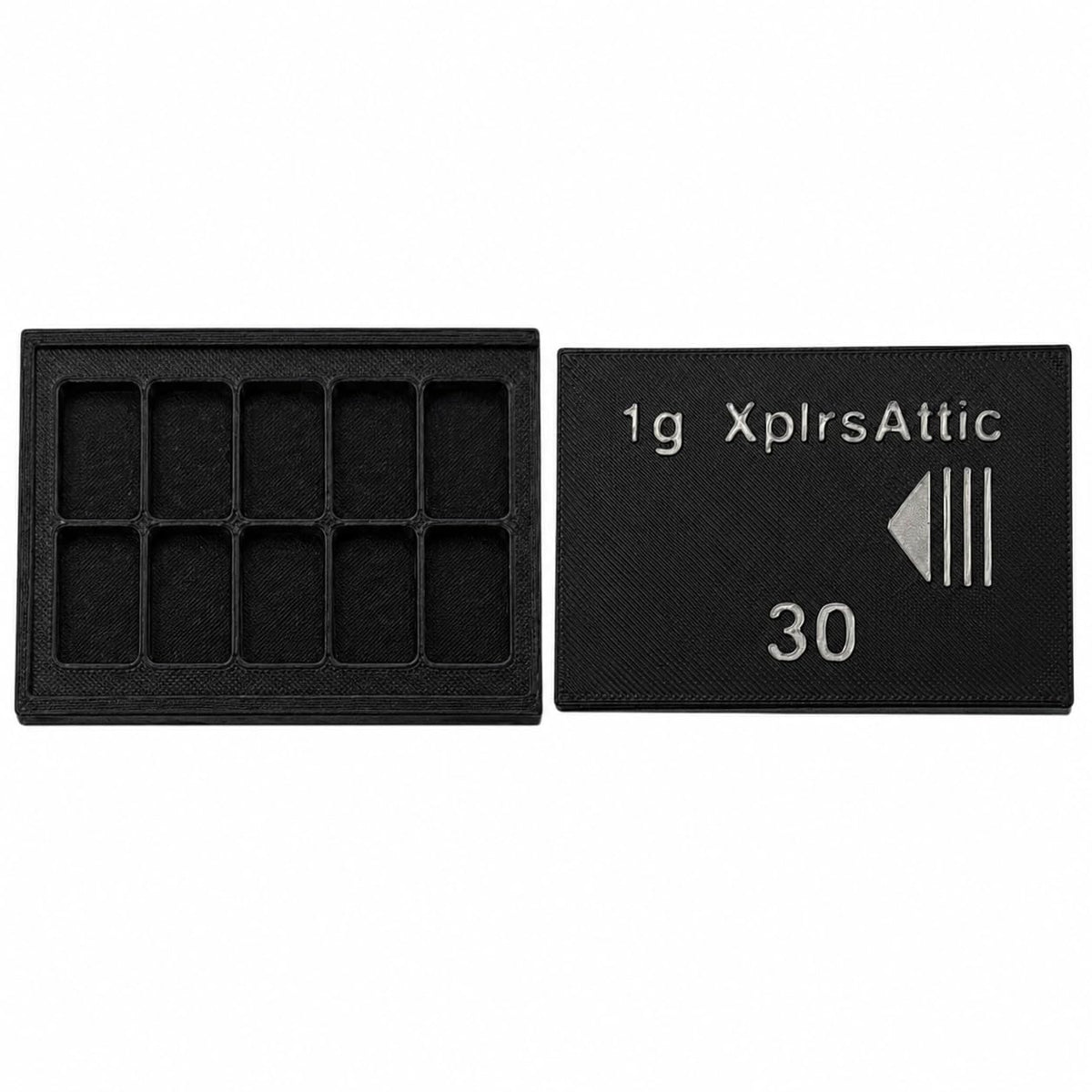 Scottsdale-Style 1g Bar Case – Holds 30