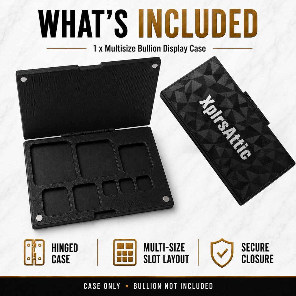 Multi-Size Geiger-Style Bar Case – 8 Slot