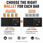 Valcambi + Geiger 1g Bar Wallet Bundle